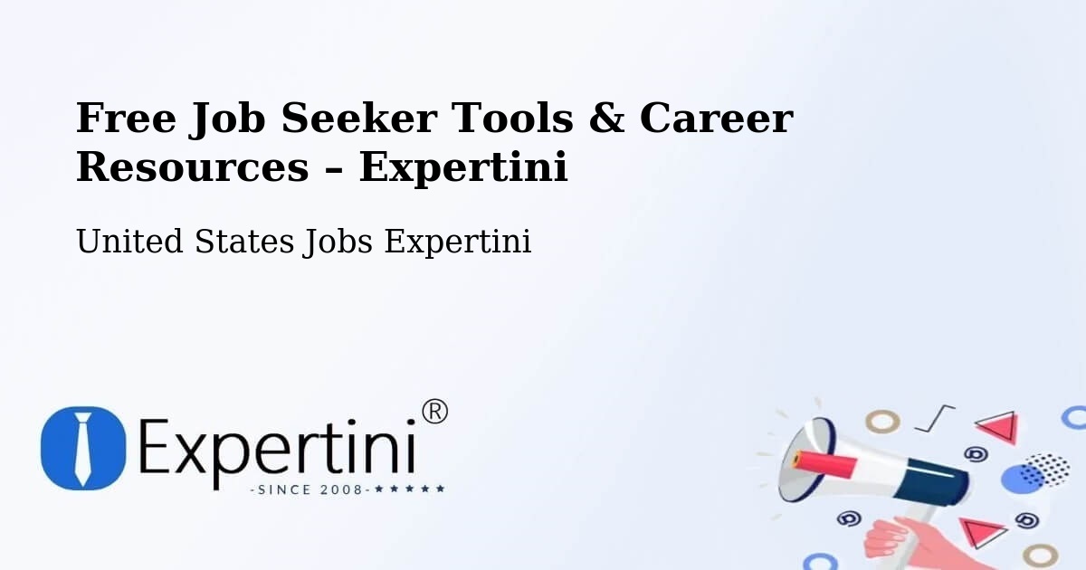 Free Job Seeker Tools & Career Resources – Wilmer - Wilmer, United States Jobs Expertini